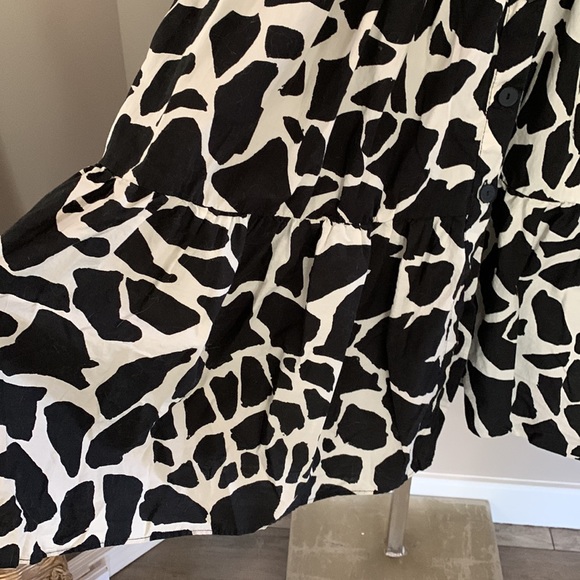 ZARA Printed Midi Dress - Picture 6 of 8